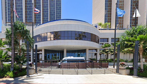 image of Prince Waikiki Hotel entrance
